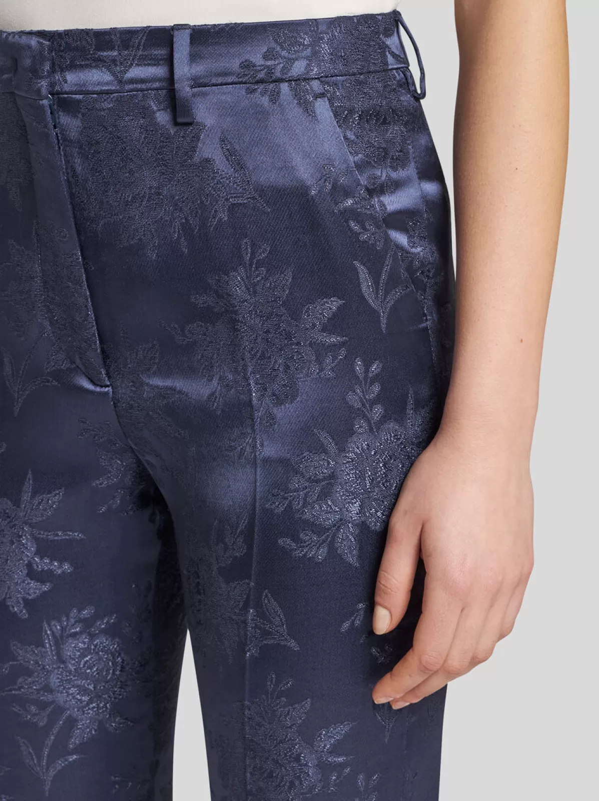 Donna Etro Pantaloni Jacquard | Donna | Viola |