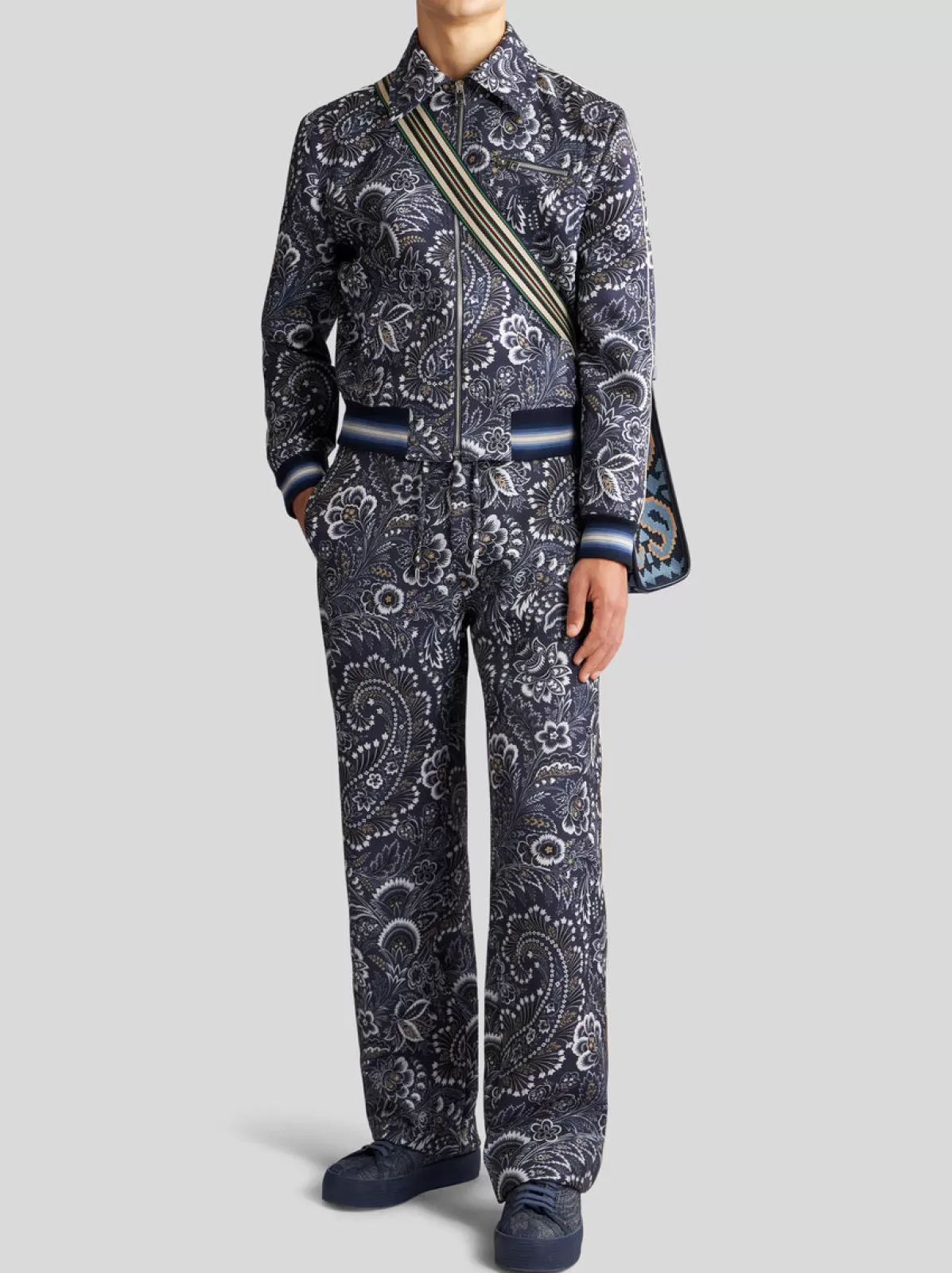 Uomo Etro PANTALONI JOGGING PAISLEY FLOREALE |