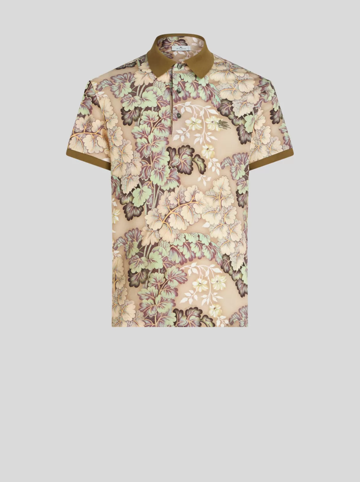 Uomo Etro POLO CON STAMPA FOLIAGE |