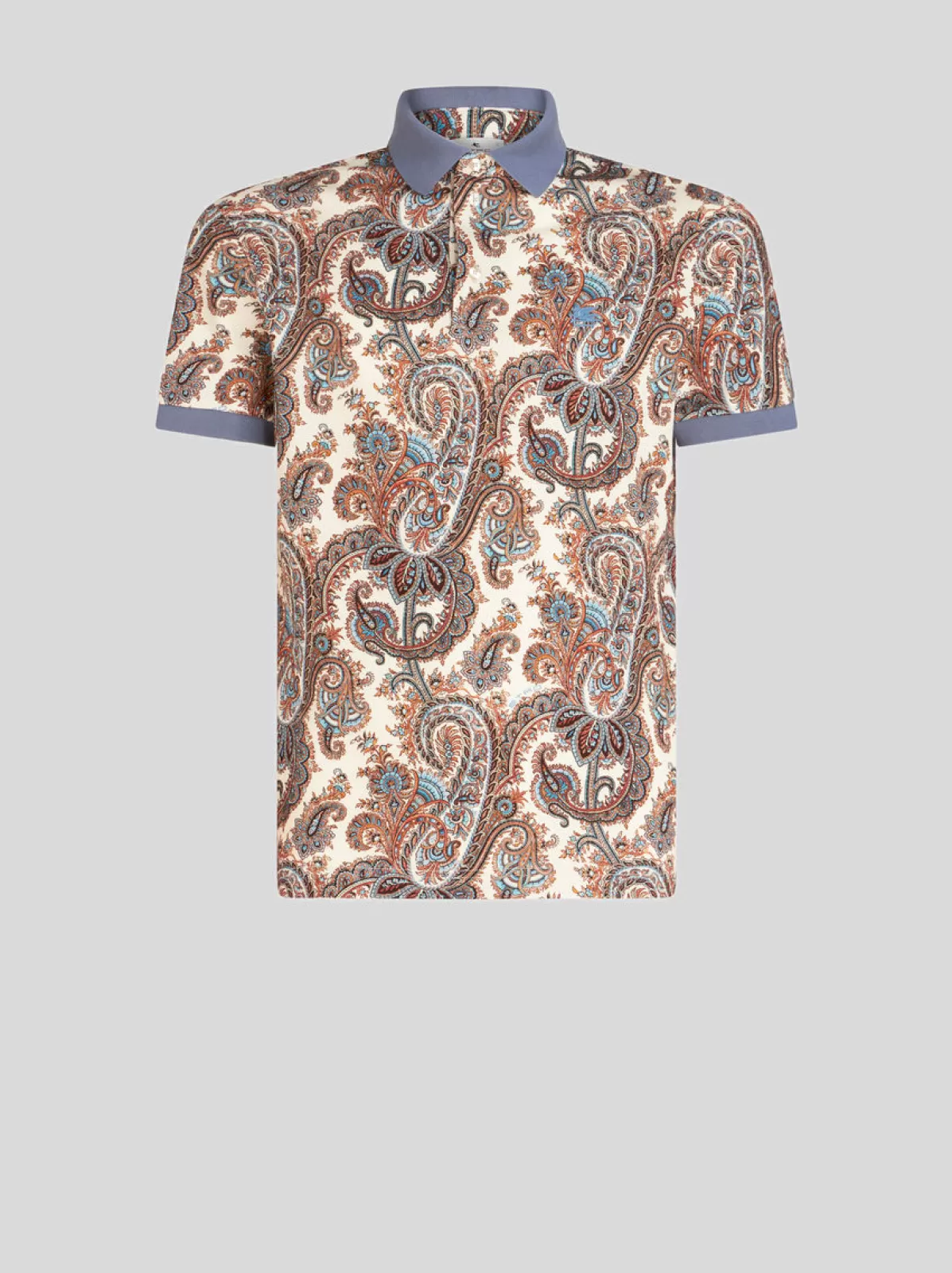 Uomo Etro Polo In Cotone Paisley | Uomo | |