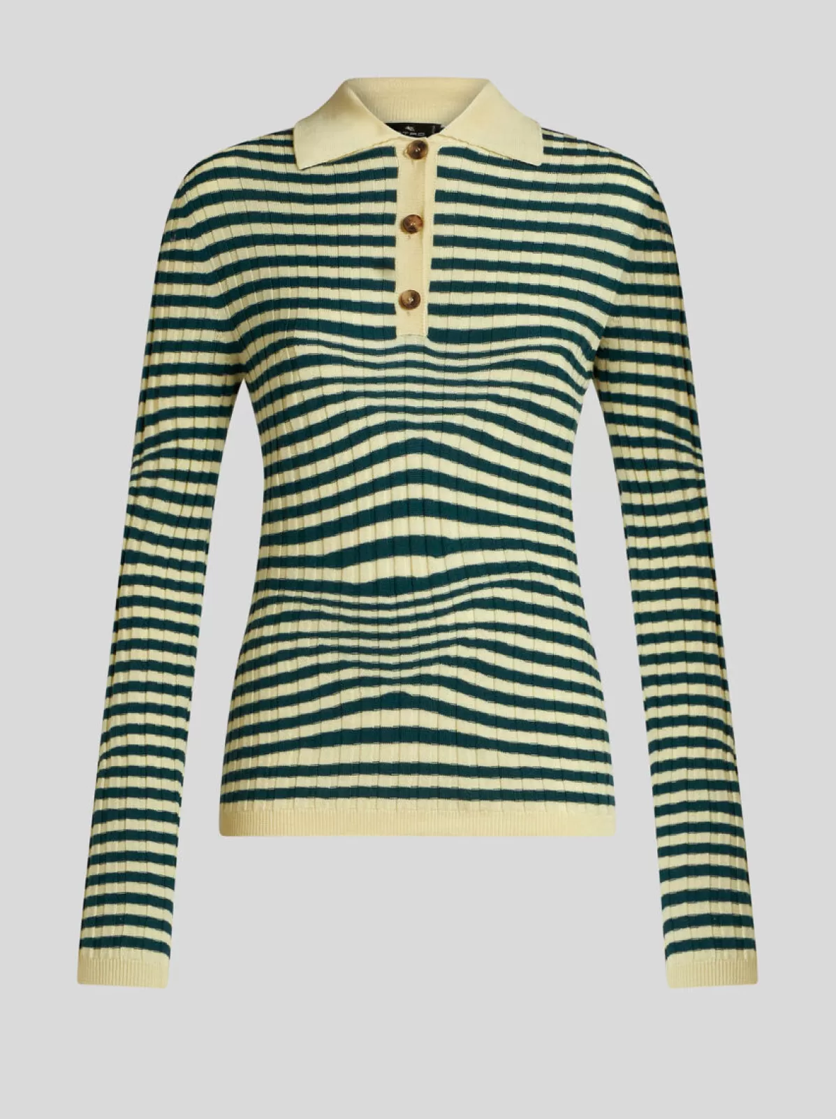 Donna Etro POLO IN MAGLIA A RIGHE |