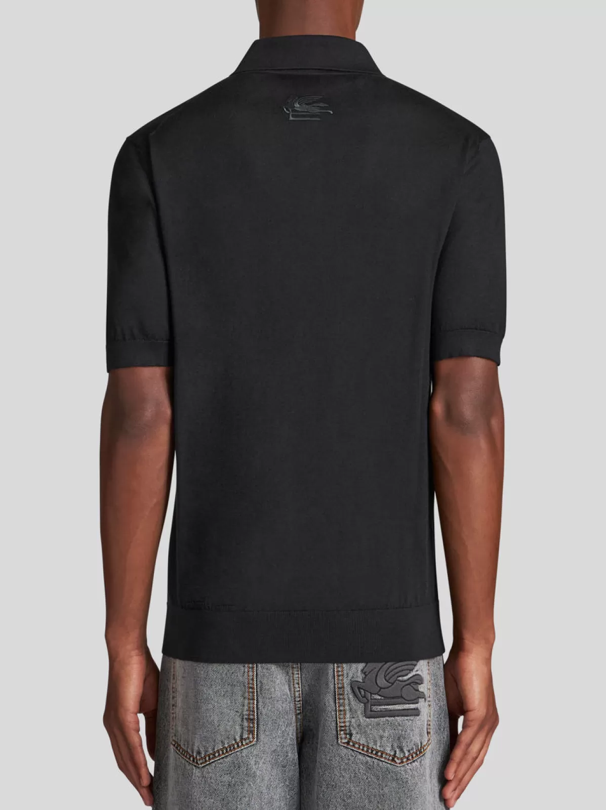Uomo Etro Polo In Maglia Di Cachemire E Seta | Uomo | |