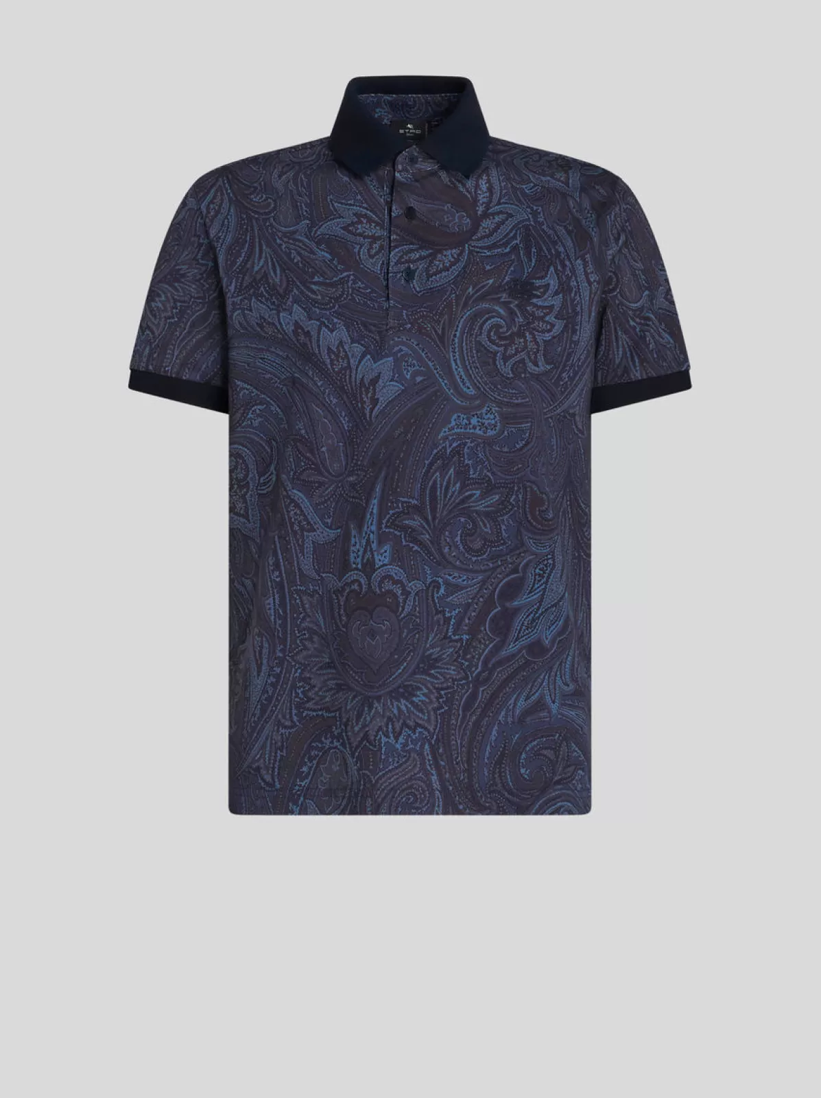 Uomo Etro POLO PAISLEY CON LOGO |