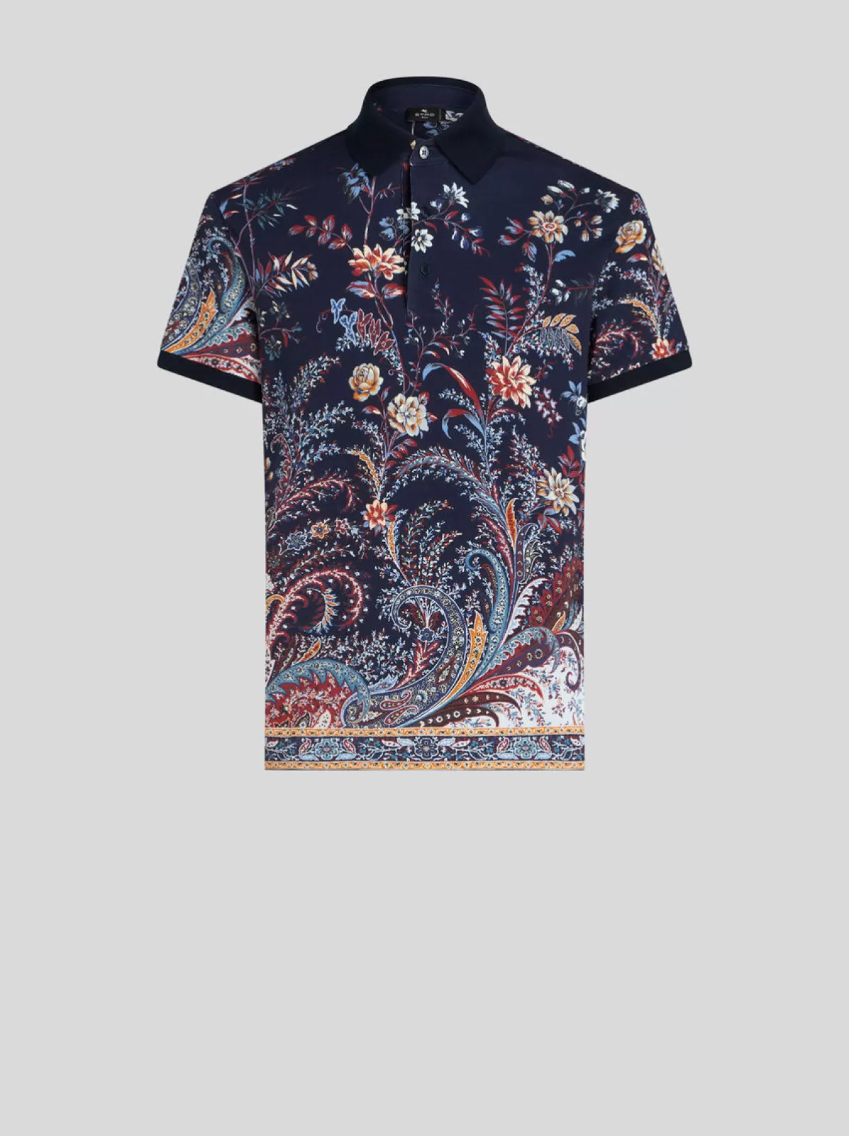 Uomo Etro POLO PAISLEY FLOREALE |