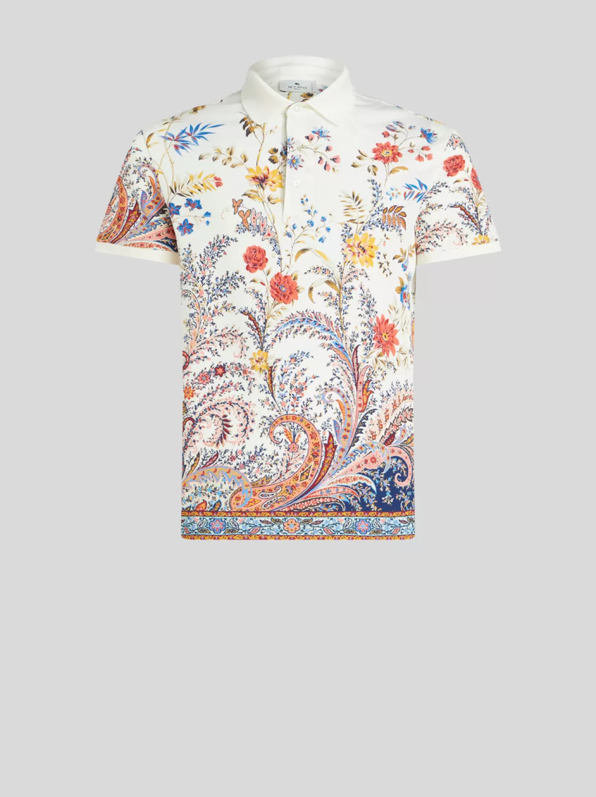 Uomo Etro POLO PAISLEY FLOREALE |