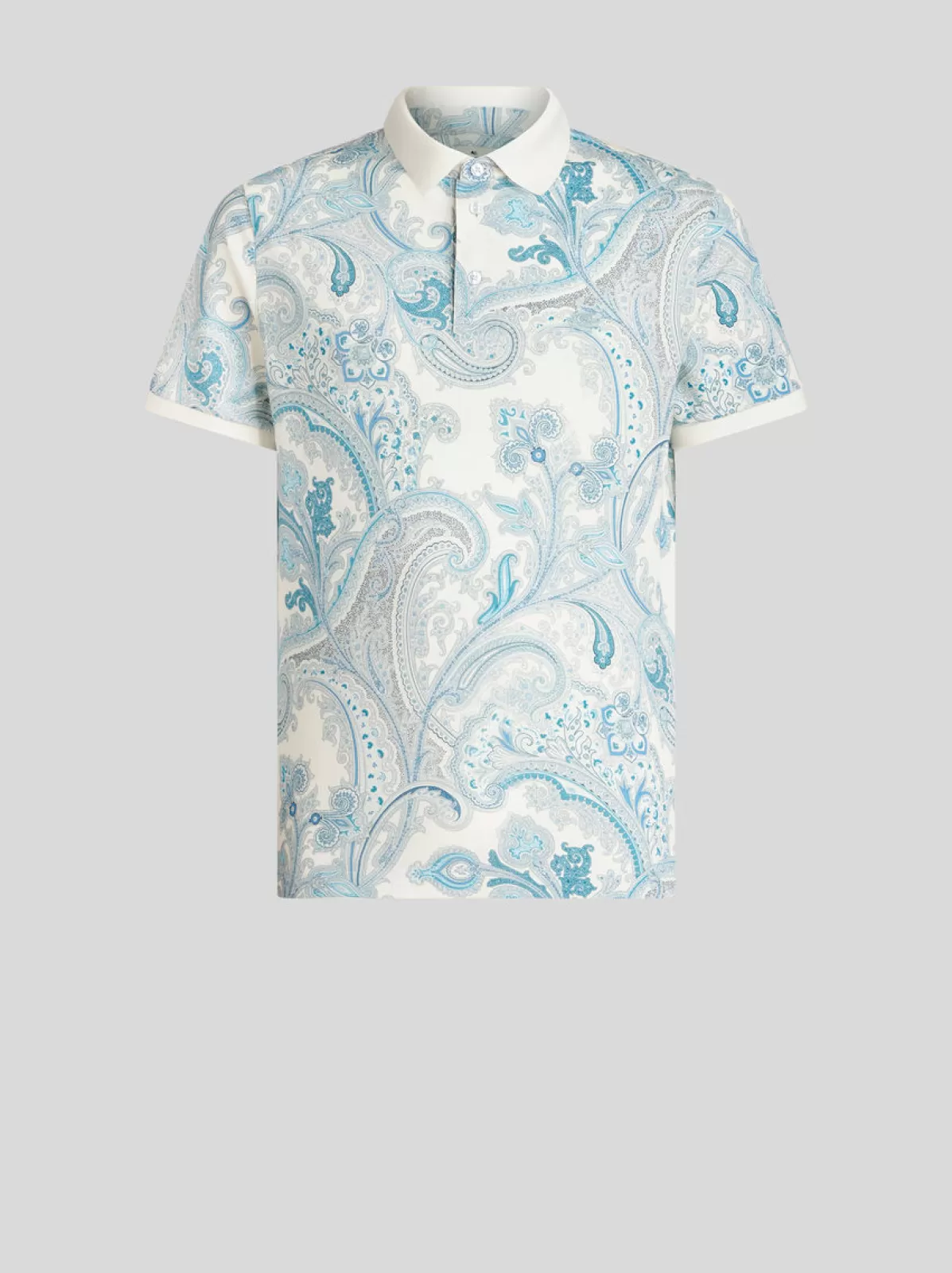 Uomo Etro Polo Paisley Ornamentale | Uomo | |