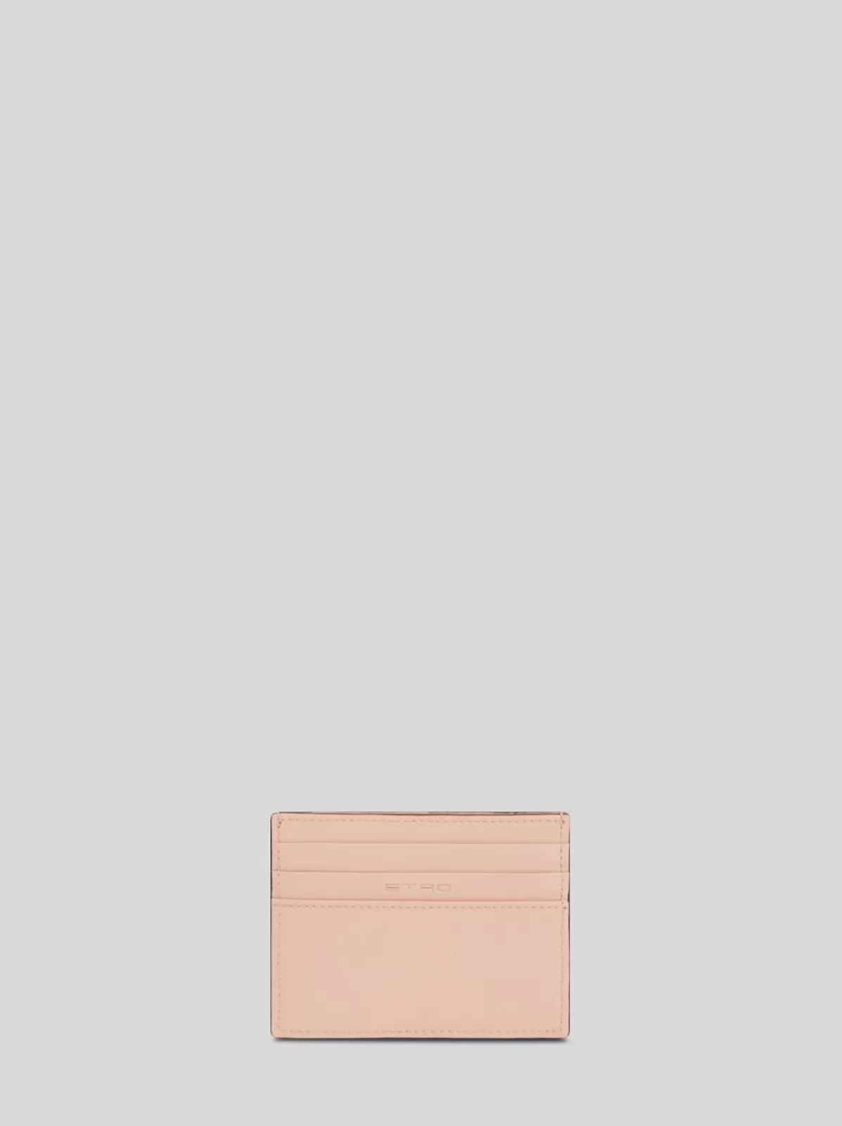 Donna Etro PORTA CARTE DI CREDITO IN PELLE CON PEGASO |