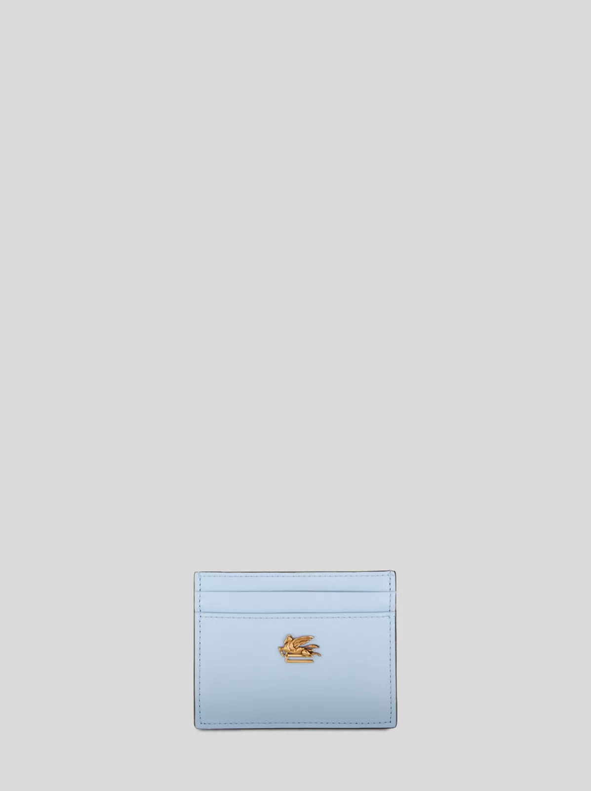 Donna Etro PORTA CARTE DI CREDITO IN PELLE CON PEGASO |