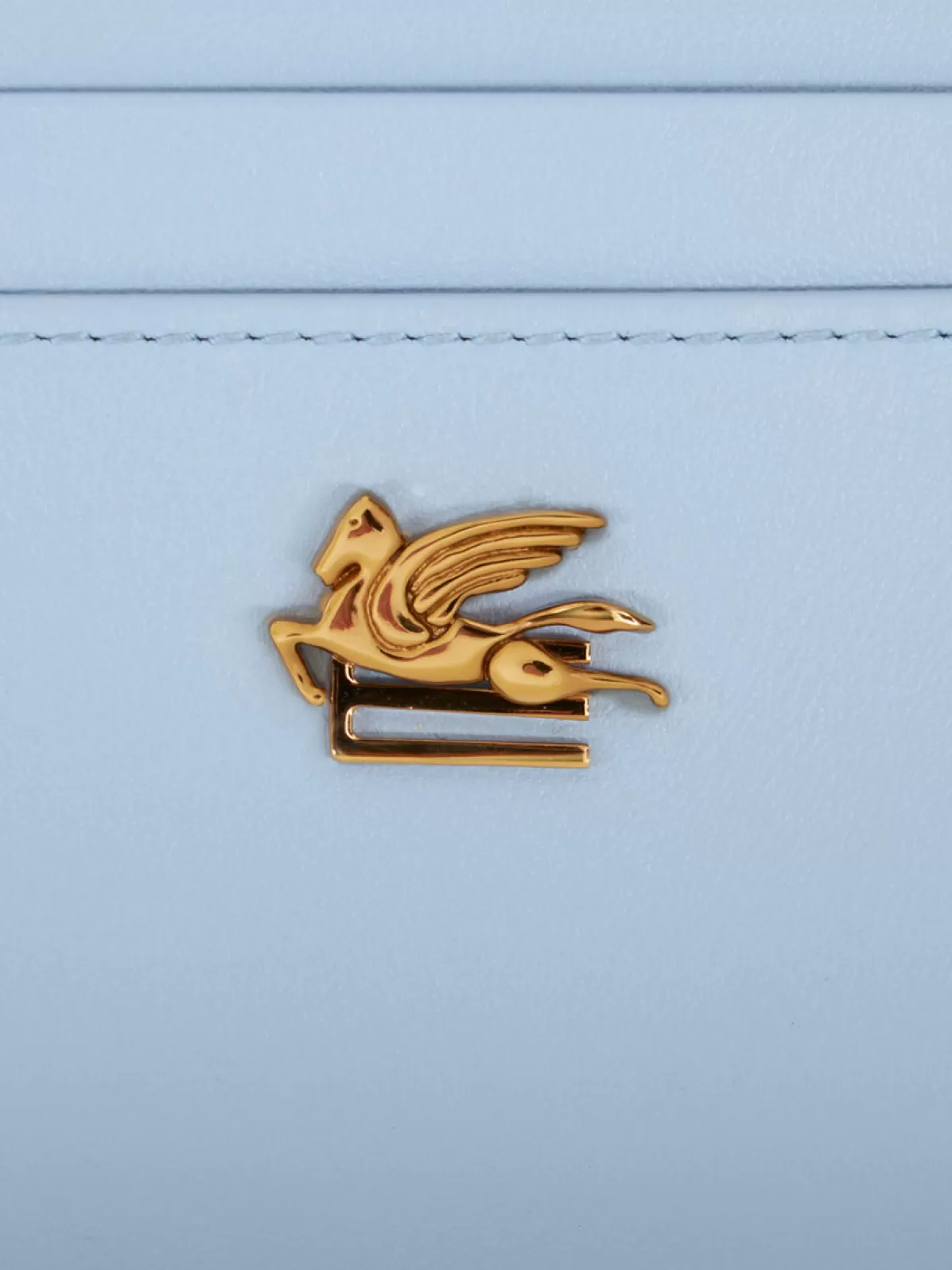 Donna Etro PORTA CARTE DI CREDITO IN PELLE CON PEGASO |