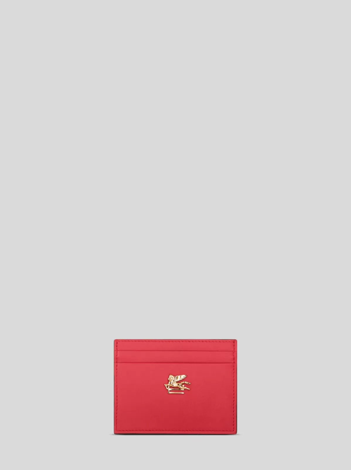 Donna Etro PORTA CARTE DI CREDITO IN PELLE CON PEGASO |