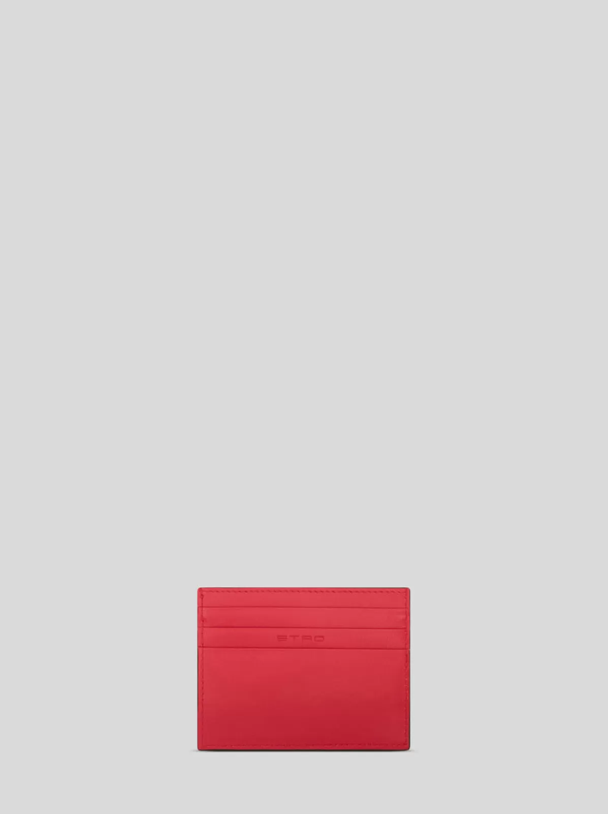 Donna Etro PORTA CARTE DI CREDITO IN PELLE CON PEGASO |