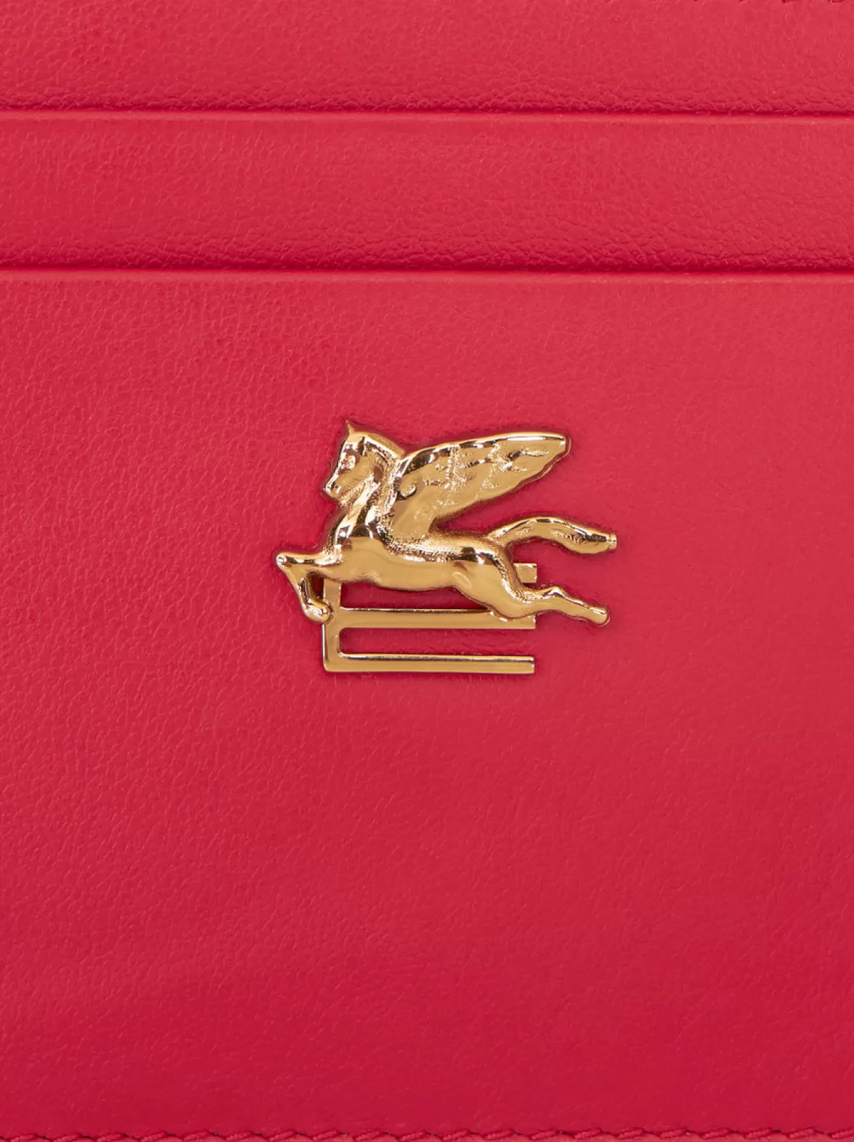 Donna Etro PORTA CARTE DI CREDITO IN PELLE CON PEGASO |