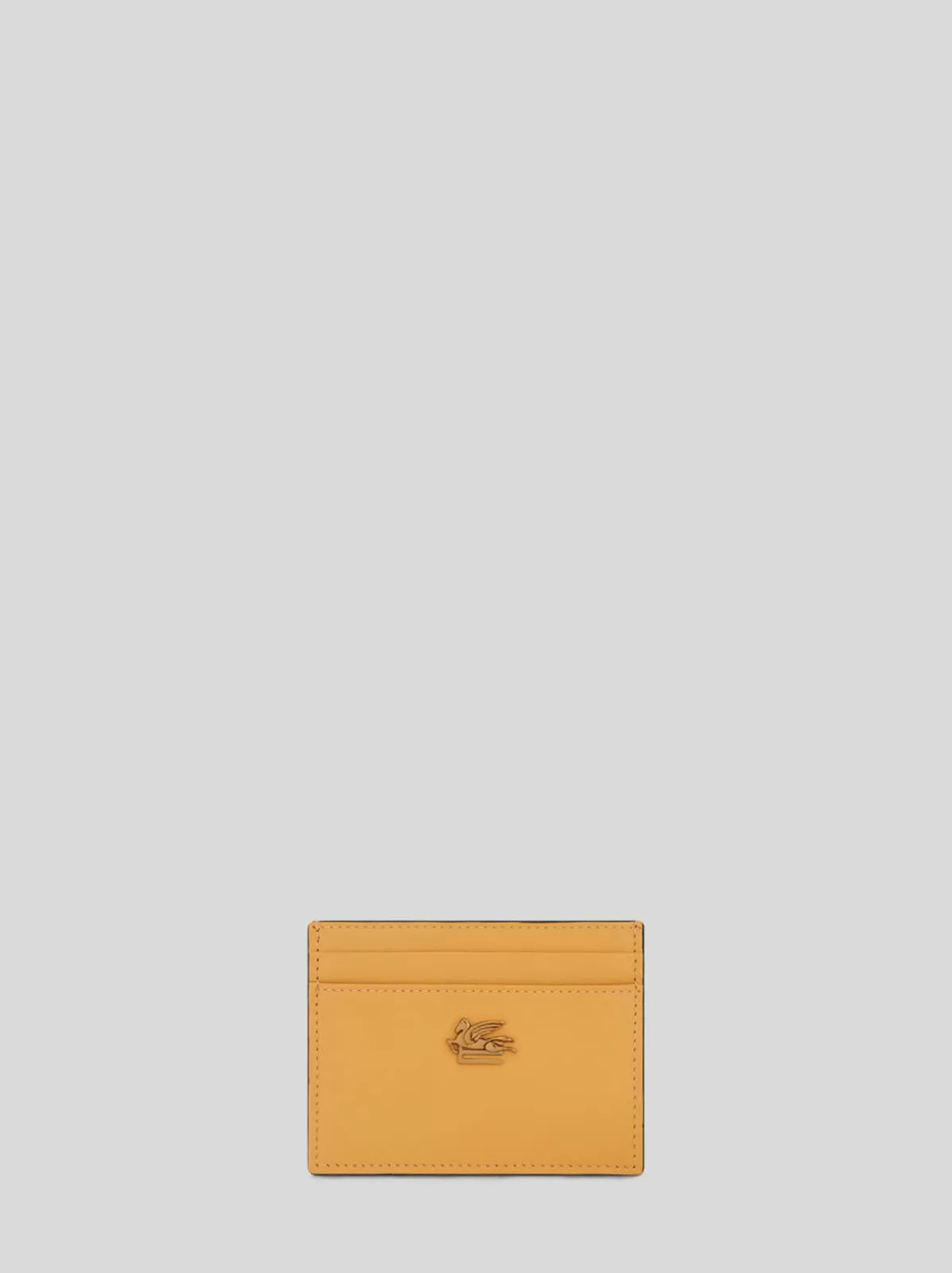 Donna Etro PORTA CARTE DI CREDITO IN PELLE CON PEGASO |