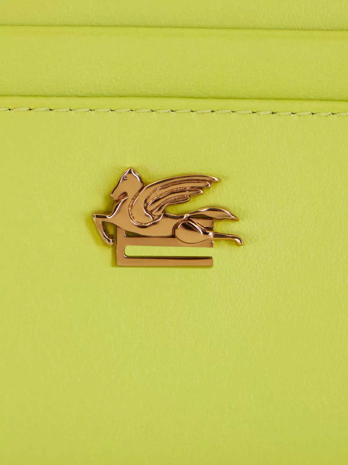 Donna Etro PORTA CARTE DI CREDITO IN PELLE CON PEGASO |