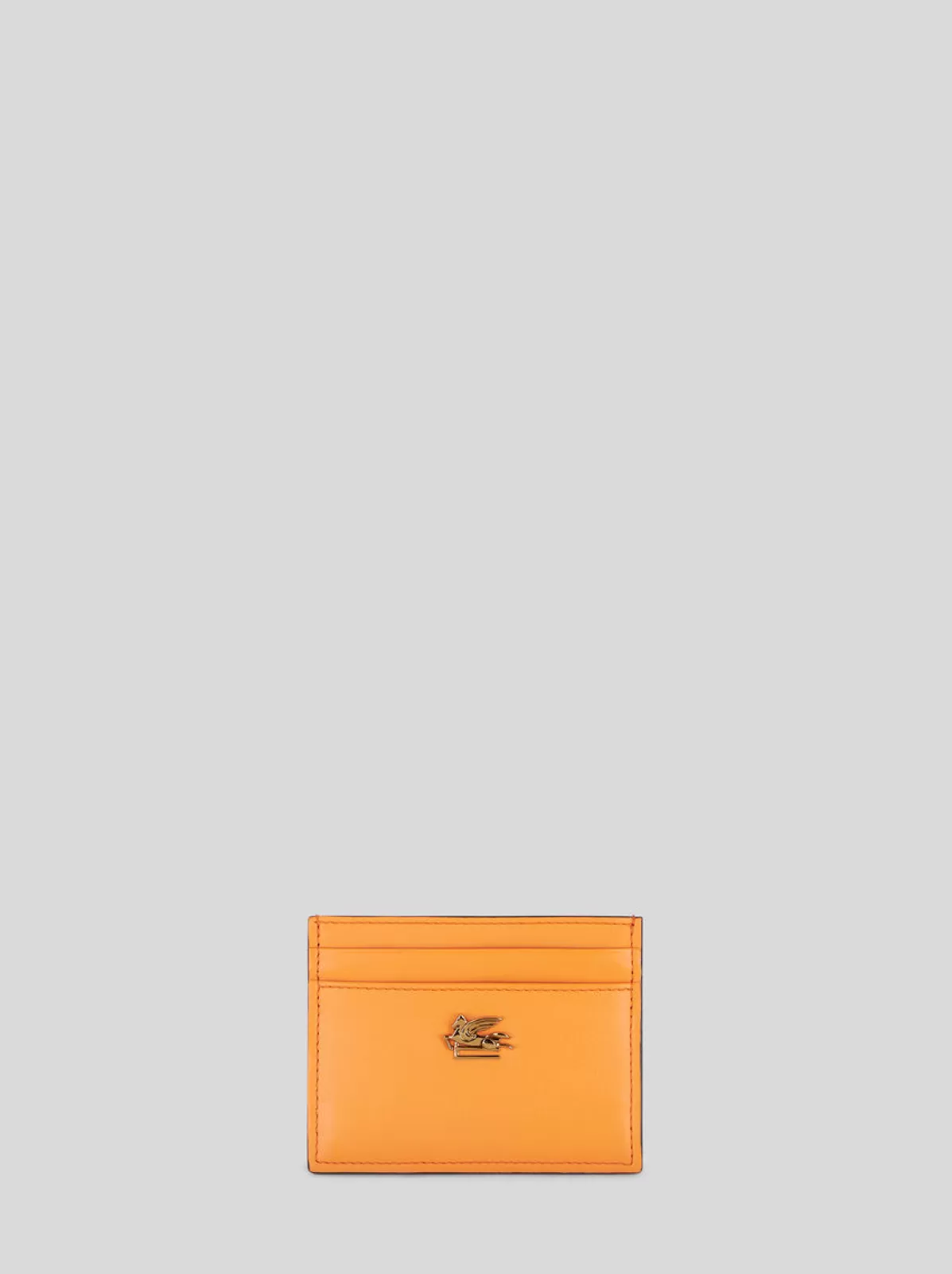 Donna Etro PORTA CARTE DI CREDITO IN PELLE CON PEGASO |