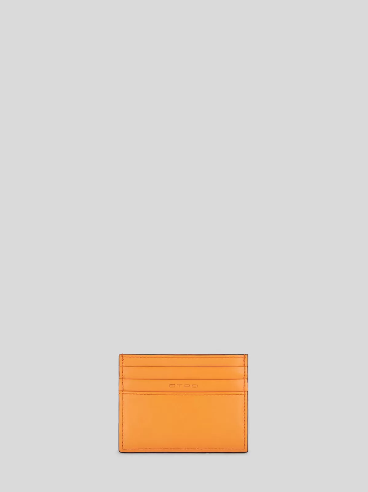 Donna Etro PORTA CARTE DI CREDITO IN PELLE CON PEGASO |