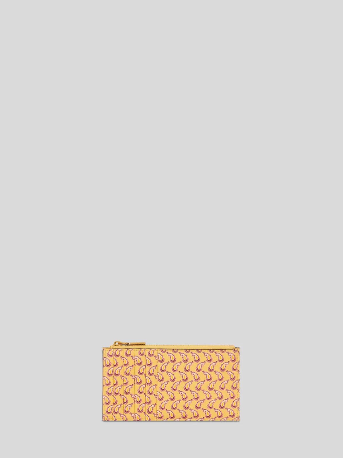Donna Etro Porta Carte In Pelle Con Micro Paisley | Donna | |