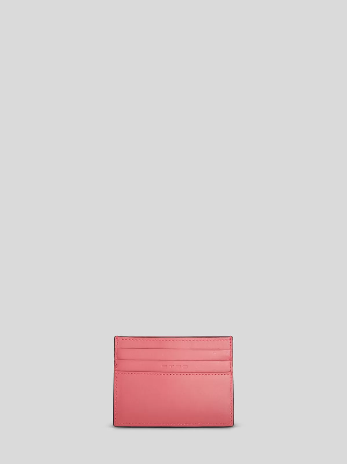 Donna Etro Porta Carte In Pelle Con Pegaso | Donna | |