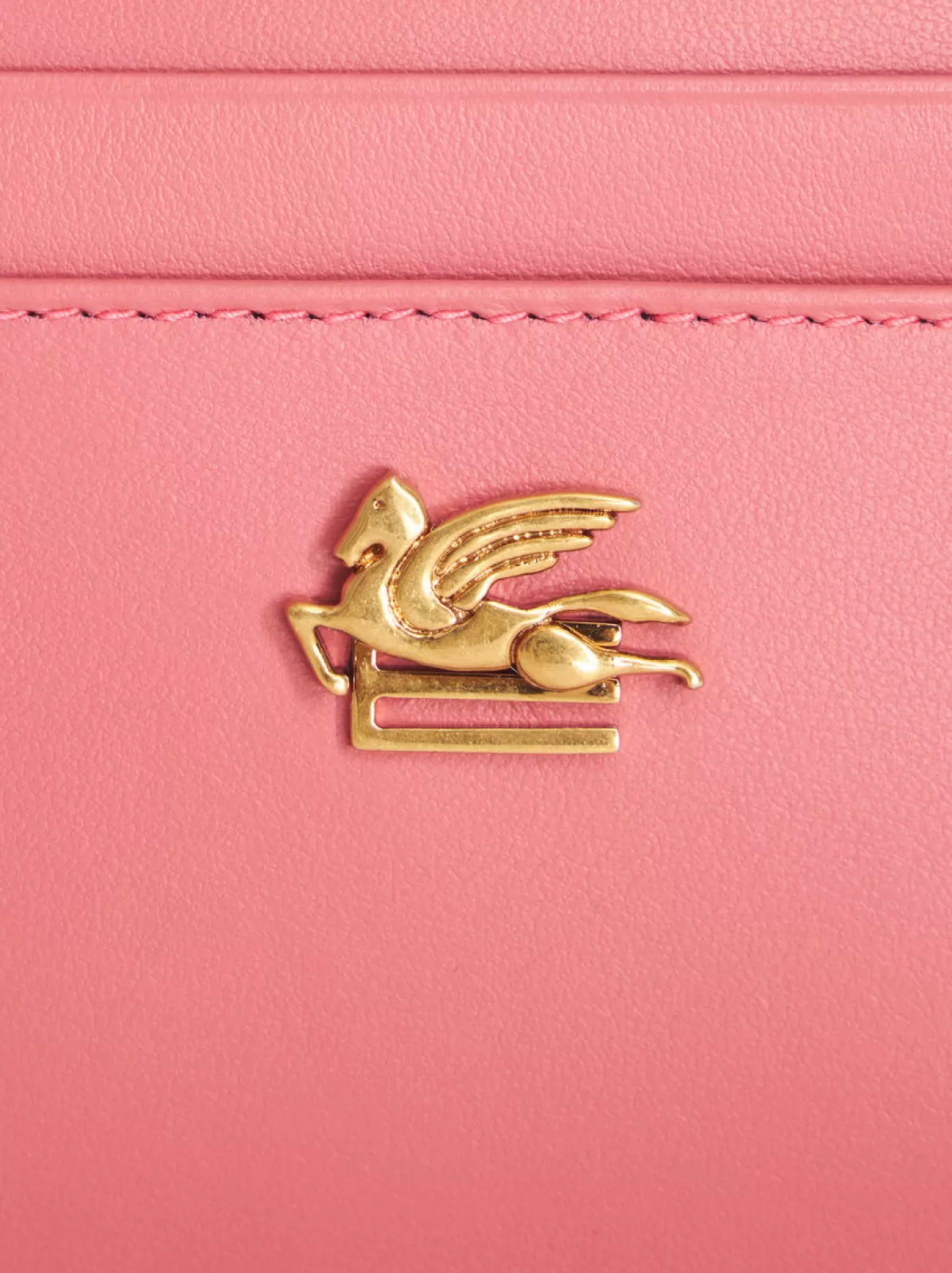 Donna Etro Porta Carte In Pelle Con Pegaso | Donna | |