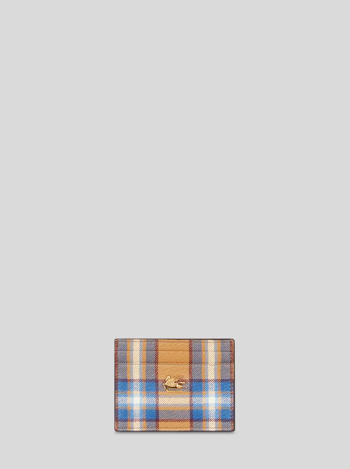 Donna Etro PORTA CARTE TARTAN |