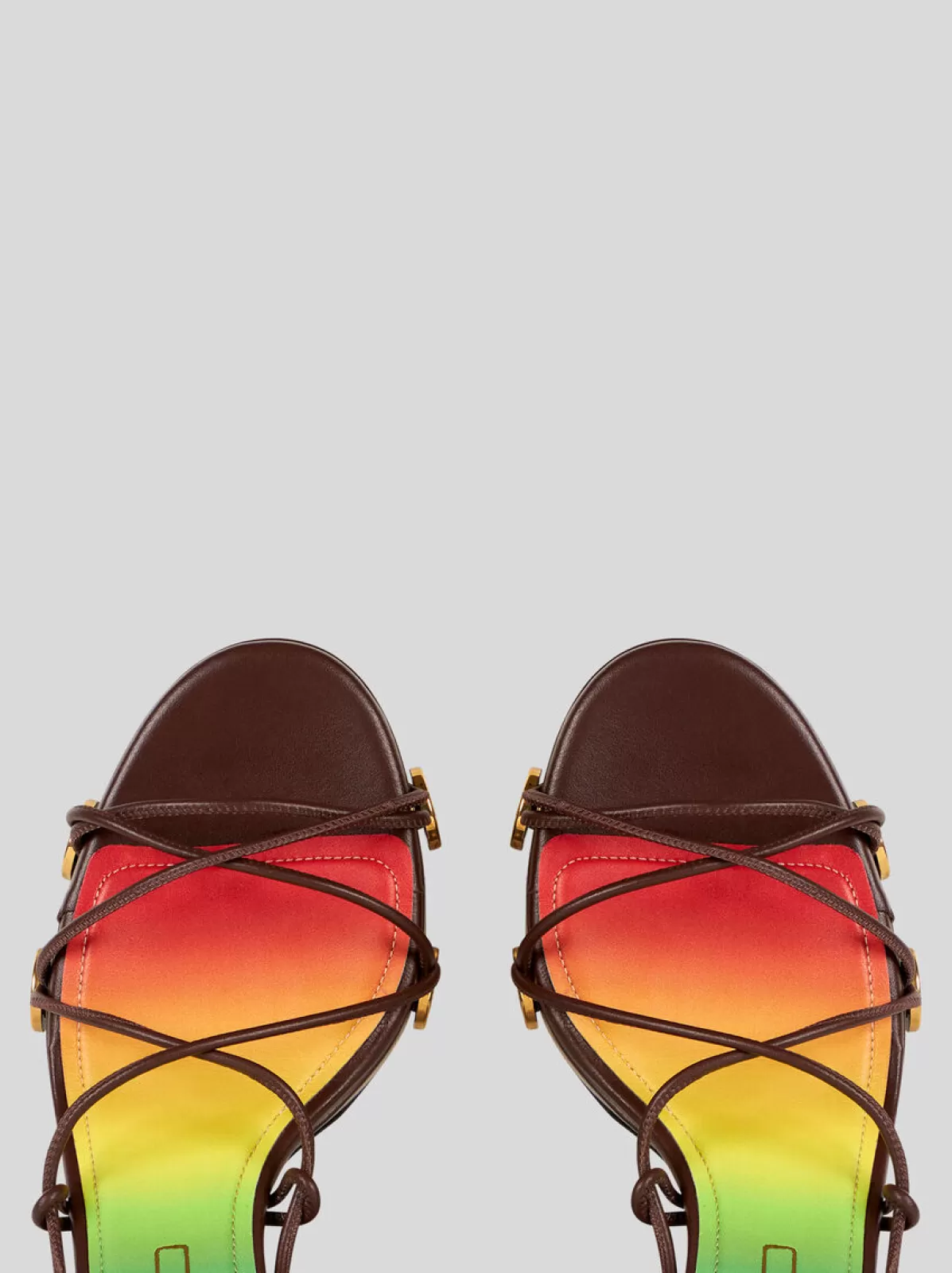 Donna Etro SANDALI PLATFORM CON LISTINI E BORCHIE |