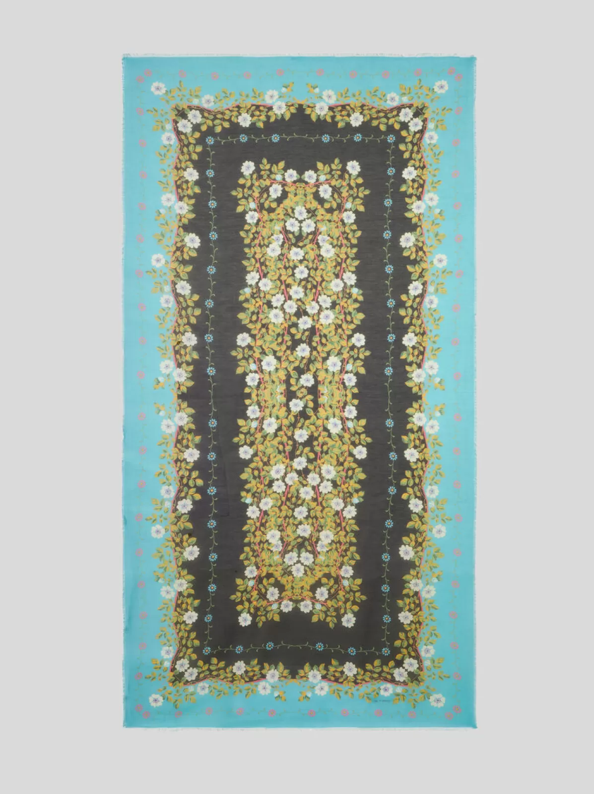 Donna Etro Sciarpa Floreale In Cotone E Seta | Donna | |