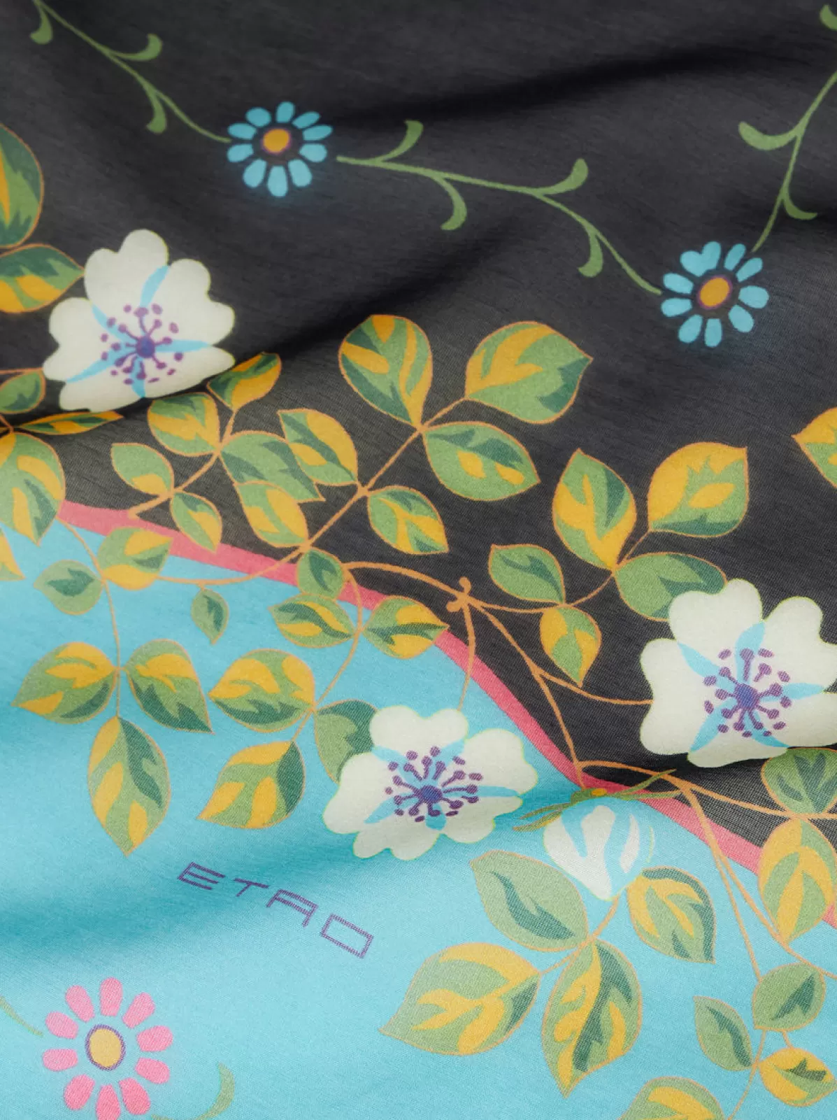 Donna Etro Sciarpa Floreale In Cotone E Seta | Donna | |