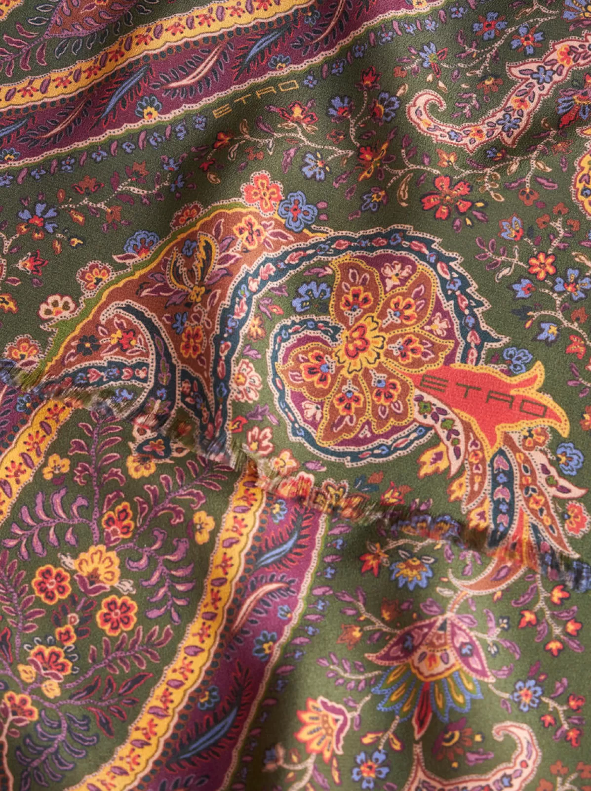 Uomo Etro SCIARPA PAISLEY MULTICOLOR IN SETA |