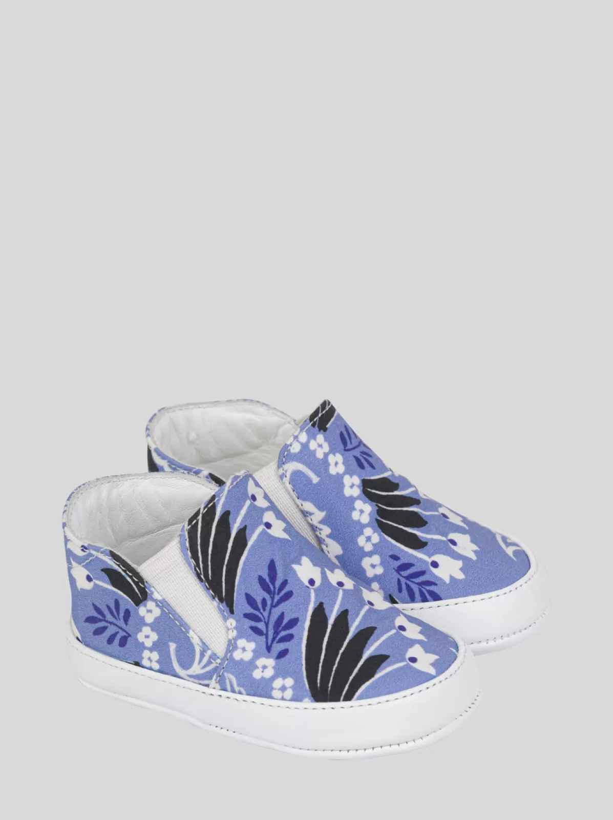 Bambino Etro SLIP-ON CON DISEGNI PAISLEY MONOCROMO PER NEONATI |