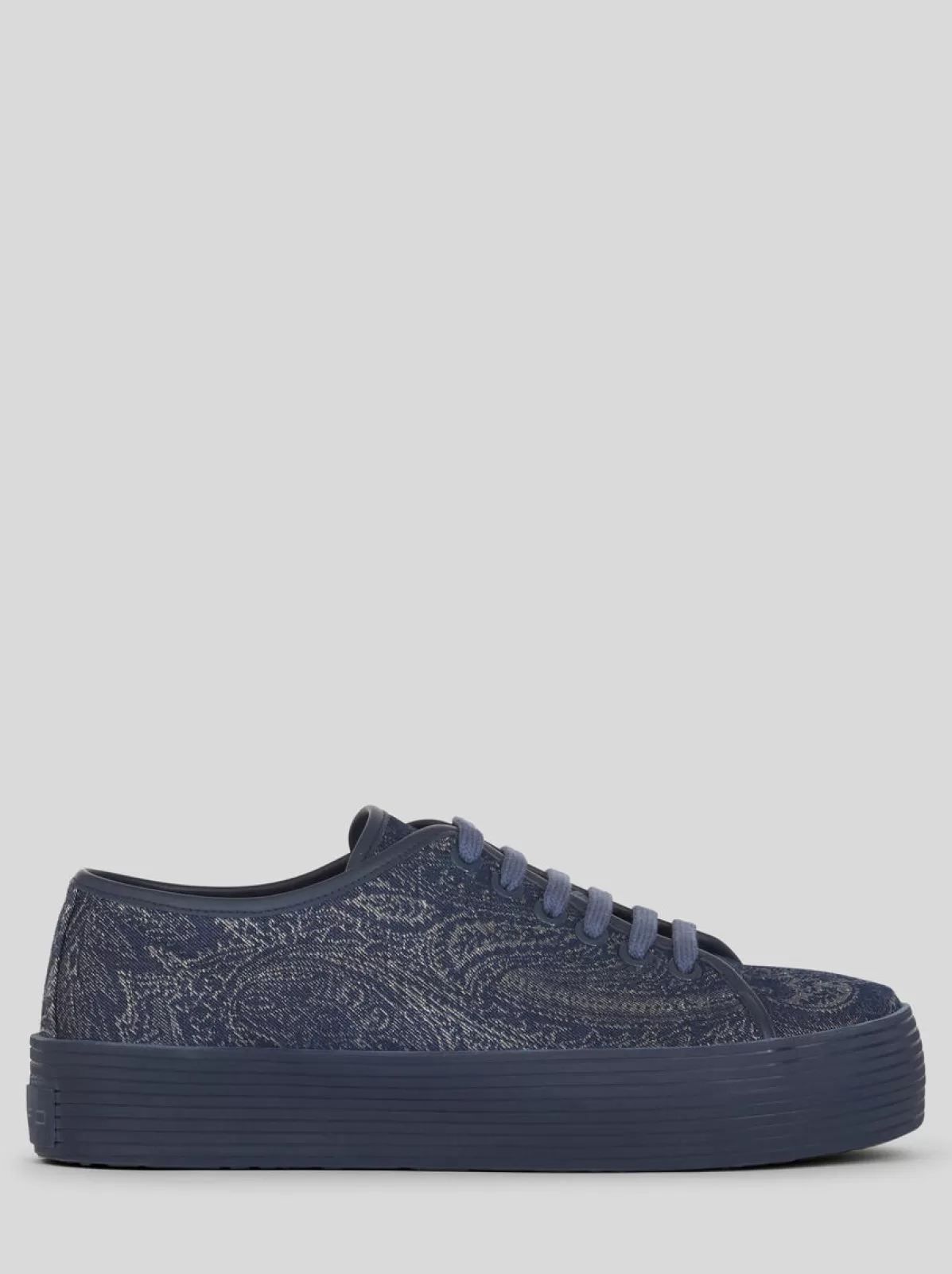 Uomo Etro SNEAKER IN DENIM PAISLEY |