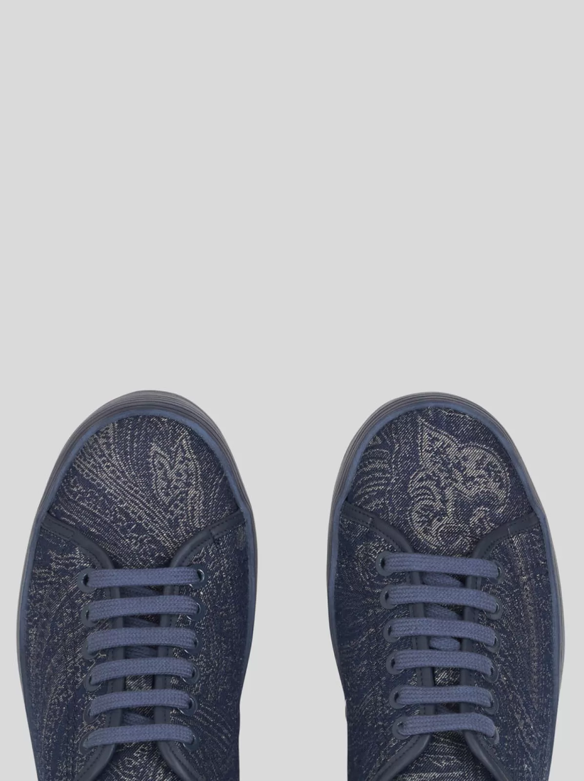 Uomo Etro SNEAKER IN DENIM PAISLEY |