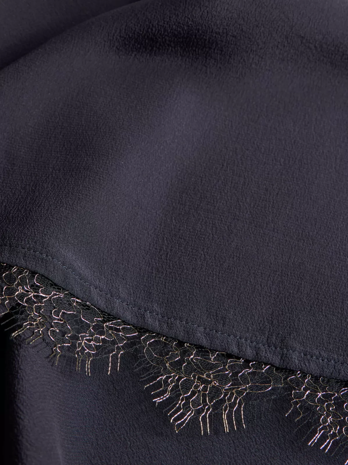 Donna Etro TOP IN CRÊPE DE CHINE CON DETTAGLI IN PIZZO |
