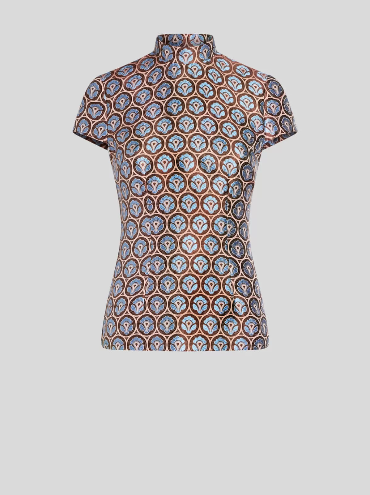 Donna Etro TOP IN JACQUARD LUCIDO |