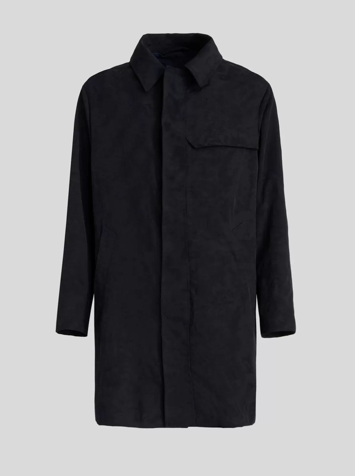 Uomo Etro Trench Jacquard Con Disegni Paisley | Uomo |