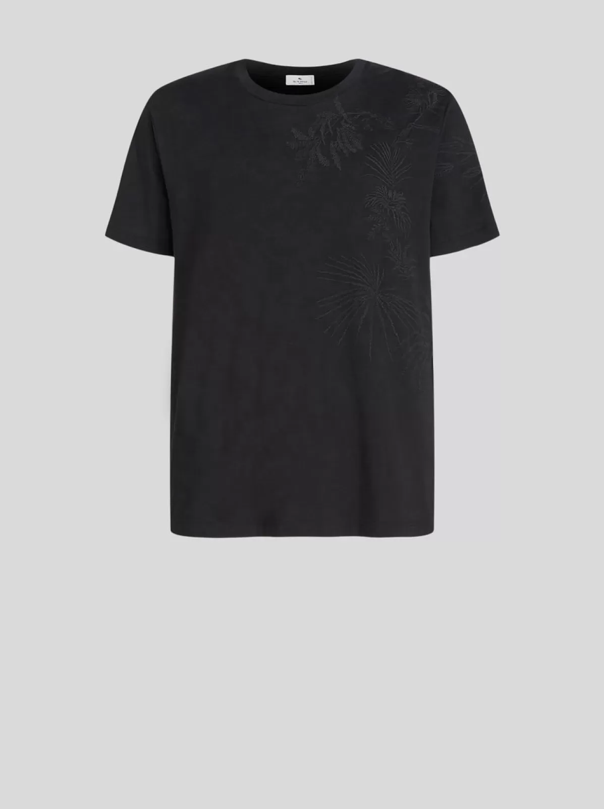 Uomo Etro T-shirt Con Ricamo Ramage Floreale | Uomo |