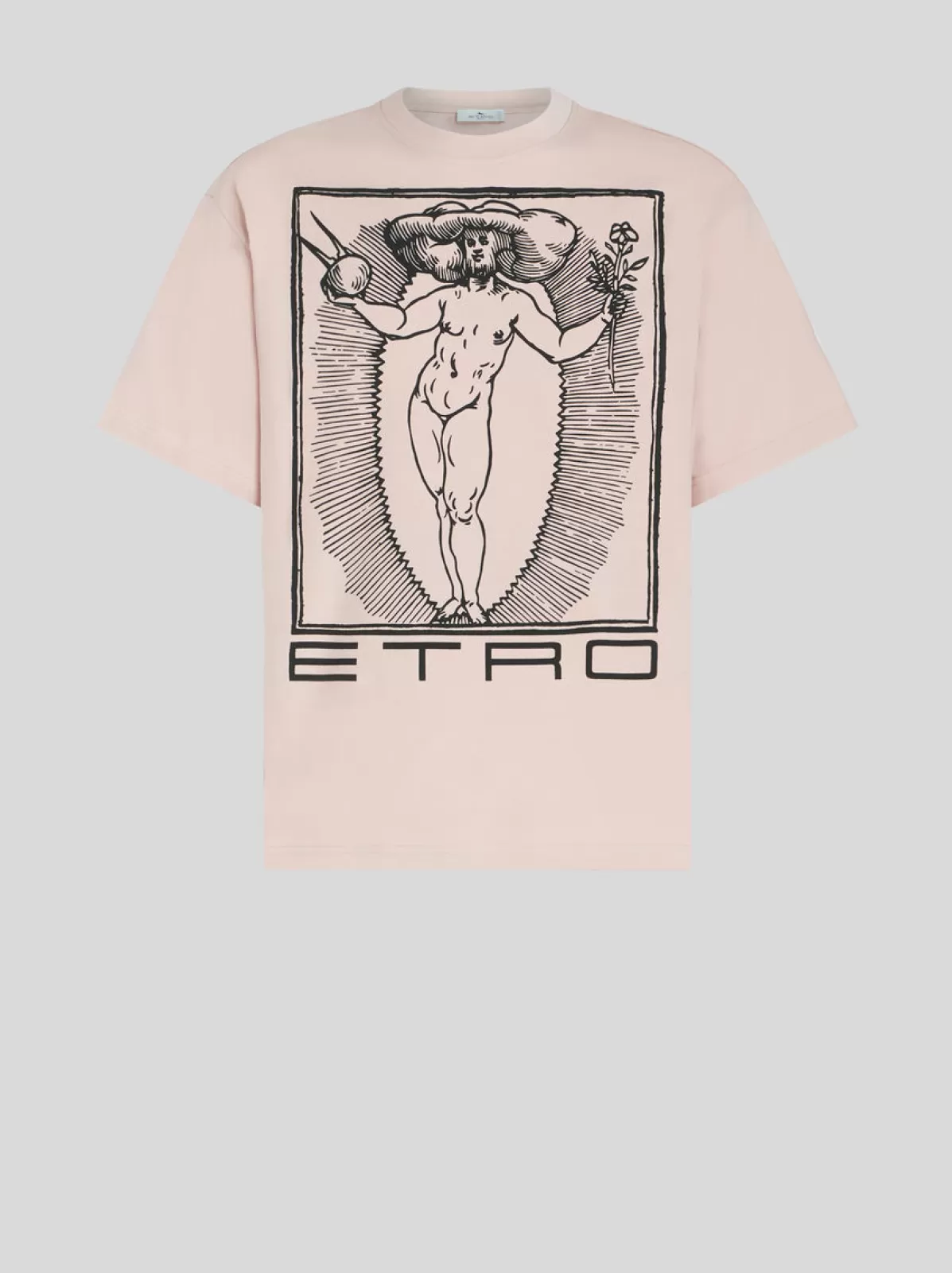 Uomo Etro T-SHIRT CON STAMPA ALLEGORIA BELLEZZA |