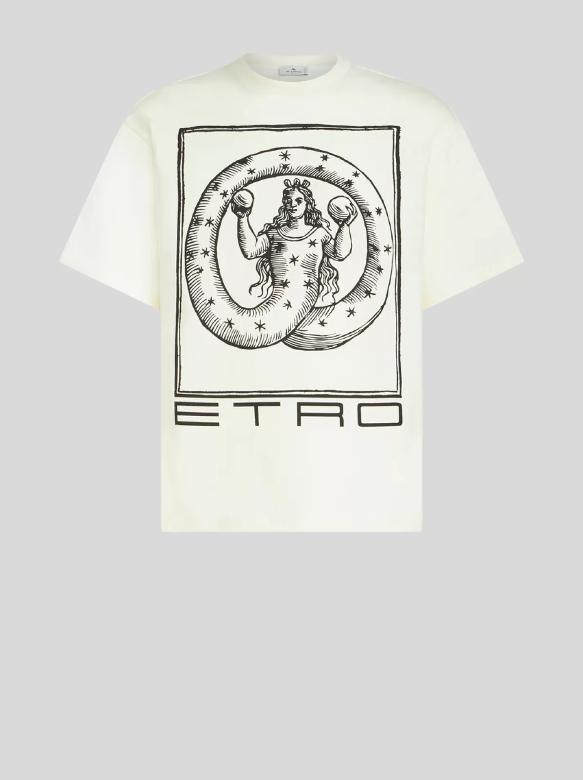 Uomo Etro T-SHIRT CON STAMPA ALLEGORIA ETERNITÀ |