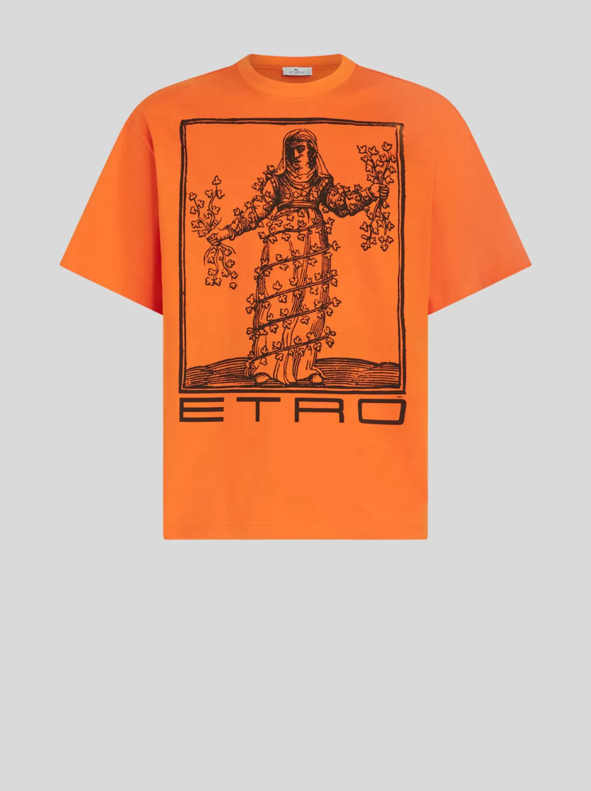 Uomo Etro T-SHIRT CON STAMPA ALLEGORIA TENACITÀ |