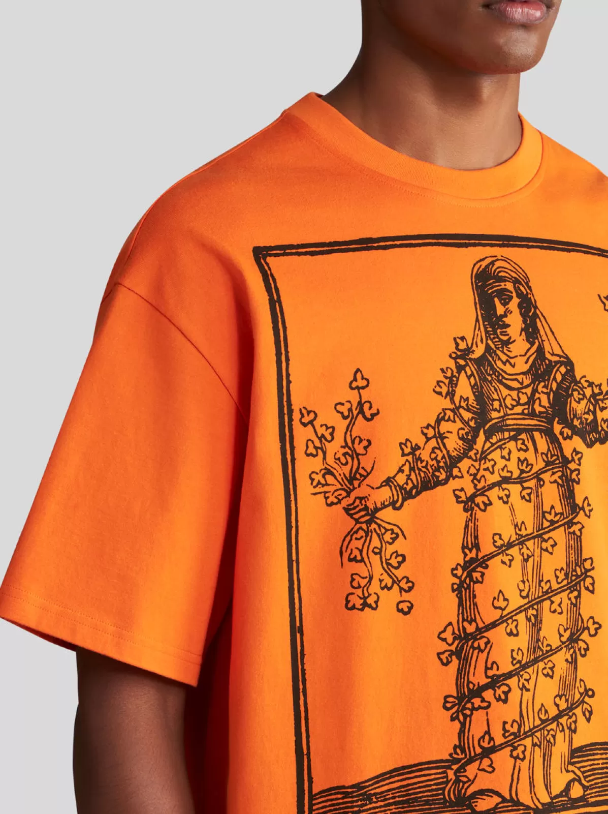 Uomo Etro T-SHIRT CON STAMPA ALLEGORIA TENACITÀ |