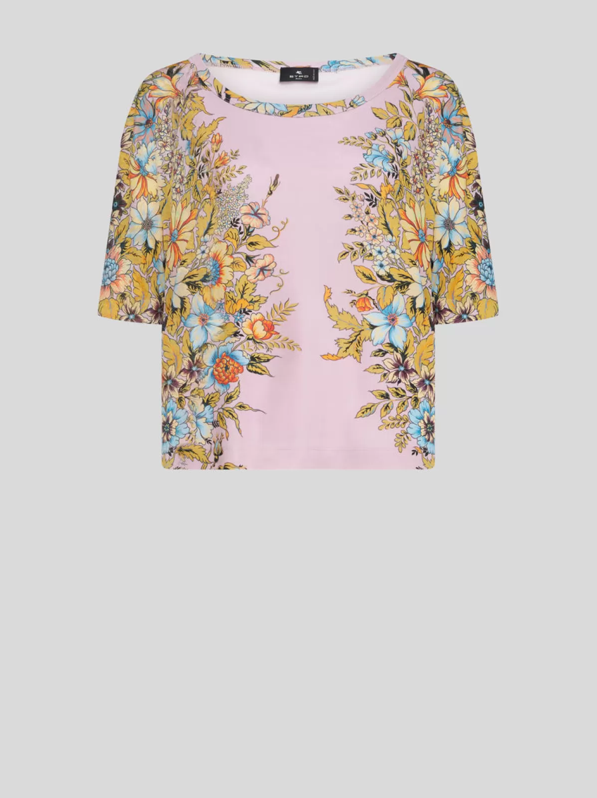 Donna Etro T-shirt Con Stampa Bouquet | Donna | |