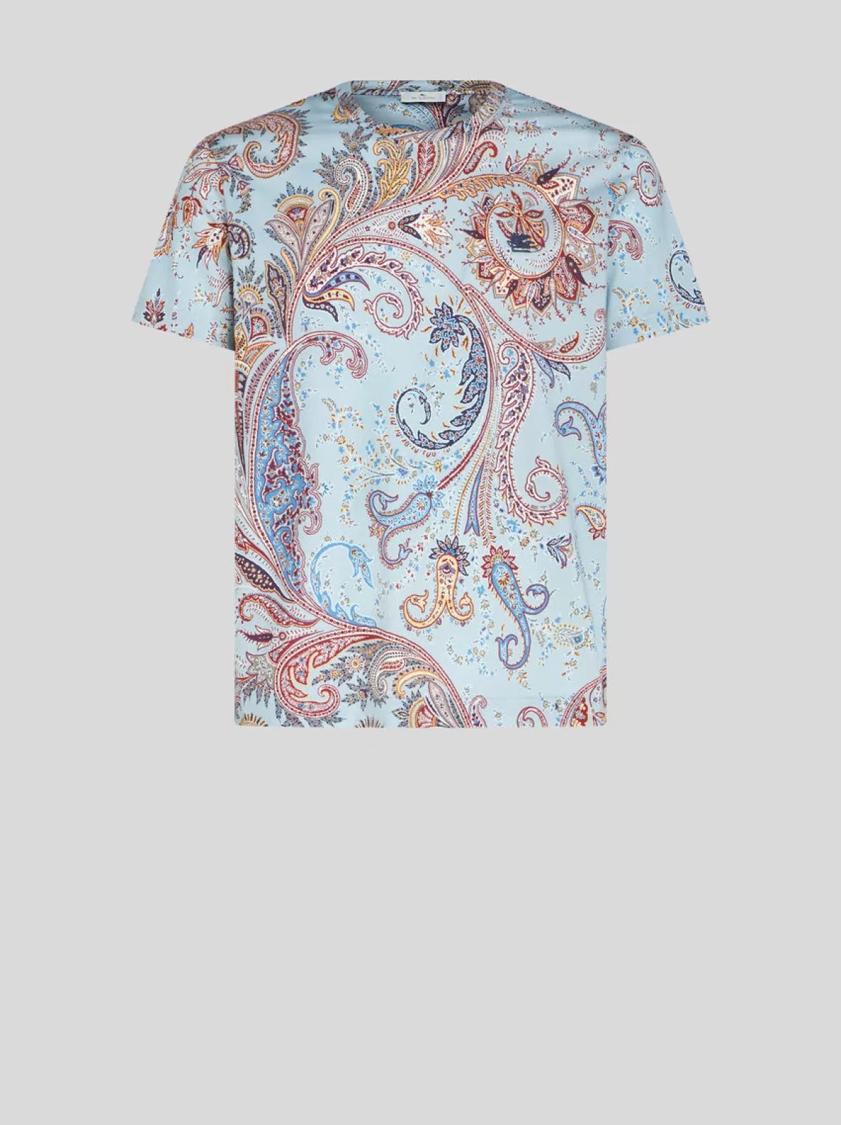 Uomo Etro T-SHIRT CON STAMPA PAISLEY E LOGO |