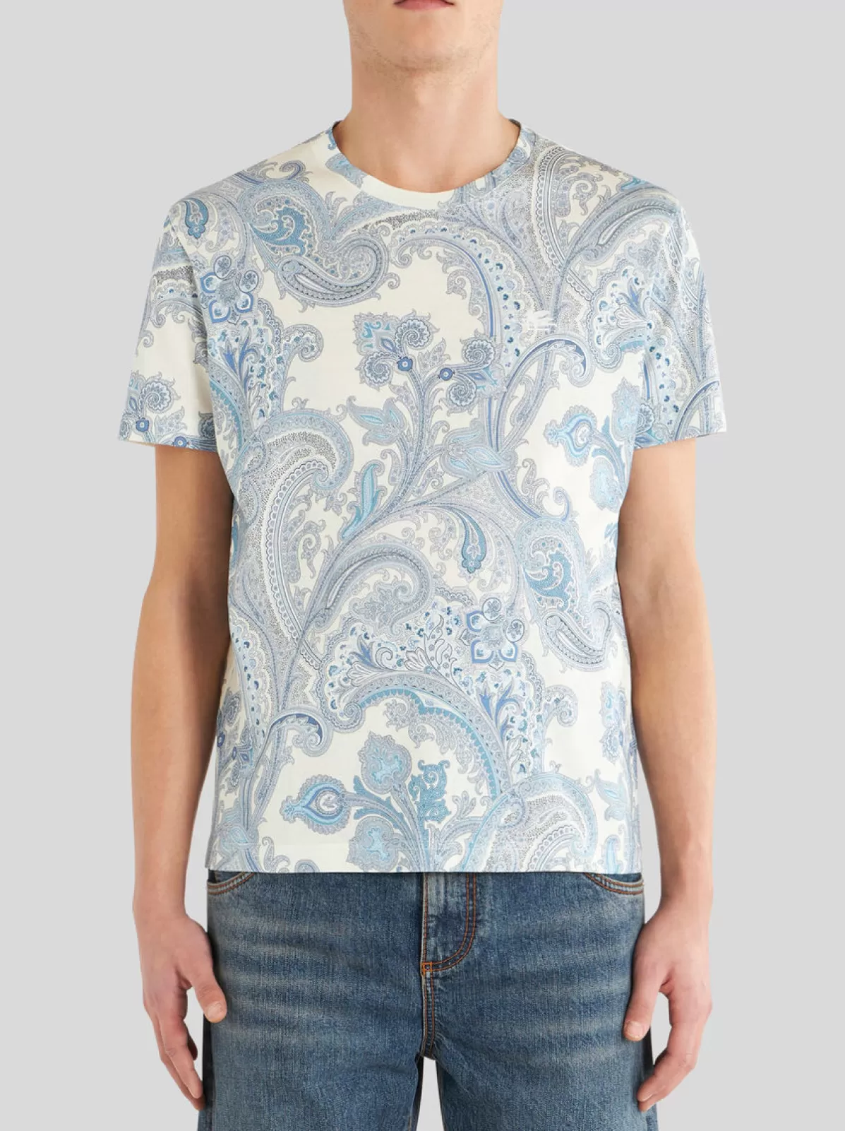 Uomo Etro T-shirt Paisley Ornamentale | Uomo | |