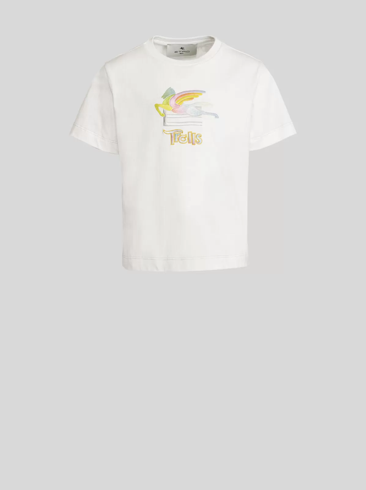 Bambino Etro T-SHIRT TROLLS CON LOGO PER BAMBINI |