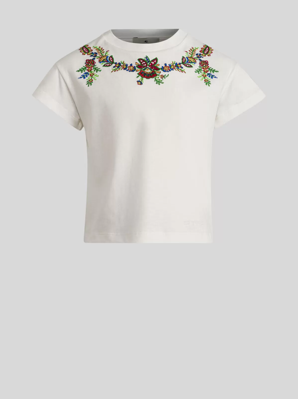 Bambino Etro T-SHIRTS CON RICAMI PAISLEY E FLOREALI PER BAMBINI |