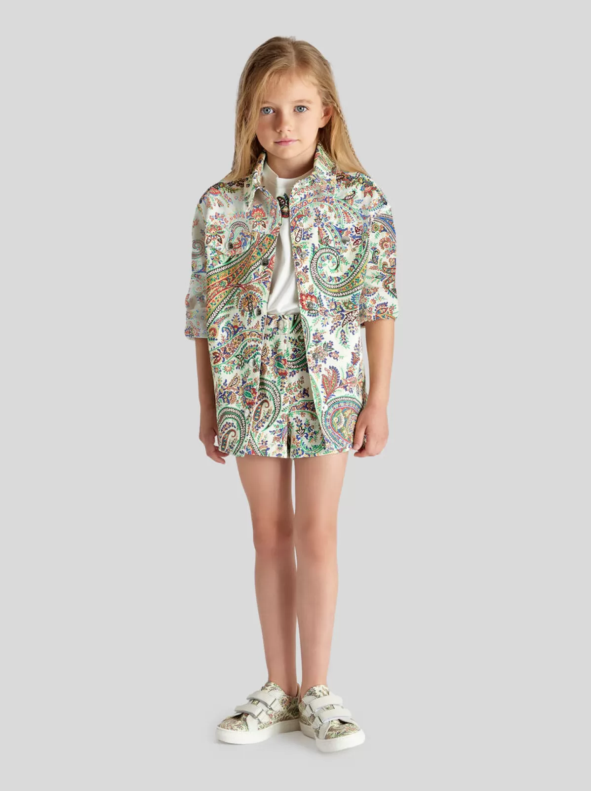 Bambino Etro T-SHIRTS CON RICAMI PAISLEY E FLOREALI PER BAMBINI |